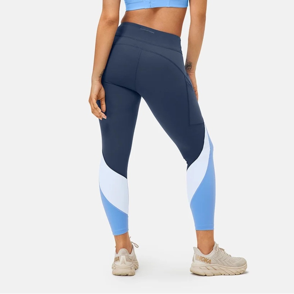 Outdoor Voices Blue Zoom 7/8 Legging
